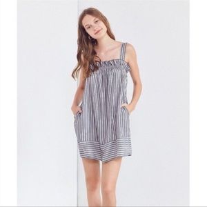 Urban Outfitters Cooperative Striped Summer Dress with Pockets